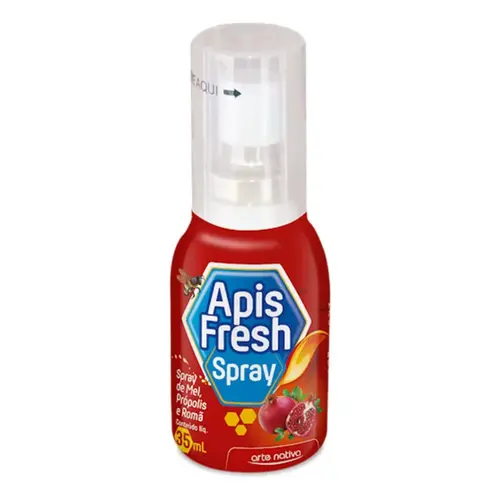Spray para Garganta Apis Fresh Mel, Própolis e Romã 35ml