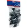 Kit Piranhas Plásticas Santa Clara Preto 6un