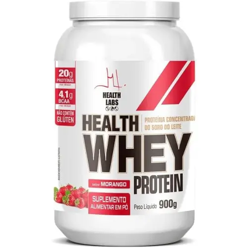Whey Protein Health Labs Morango 900G