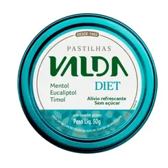 Pastilhas Valda Diet Lata 50g