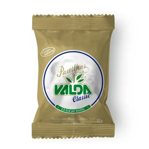Pastilhas Valda Classic Sachê 12g