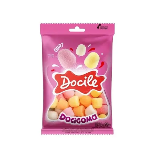 Bala de Goma Iogurte Docile 90g