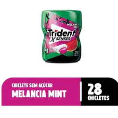 Chiclete Trident X Senses Sabor Melancia Mint 54g