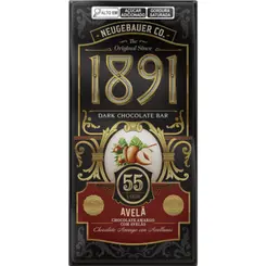 Chocolate Neugebauer 1891 55% Cacau com Avelã Barra 90g