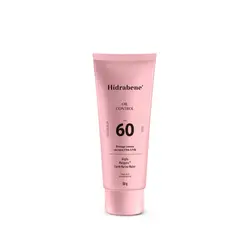 Protetor Solar Facial Oil Control Facial FPS60 Hidrabene 50g