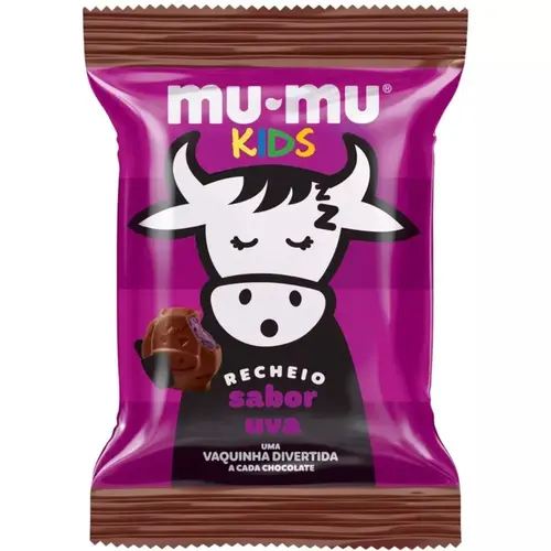 Chocolate MUMU Kids Sabor Uva 15,6g