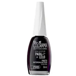 Esmalte Colorama Universo Paralelo Preto Intergaláctico 8ml