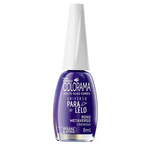 Esmalte Colorama Universo Paralelo Roxo Metaverso 8ml