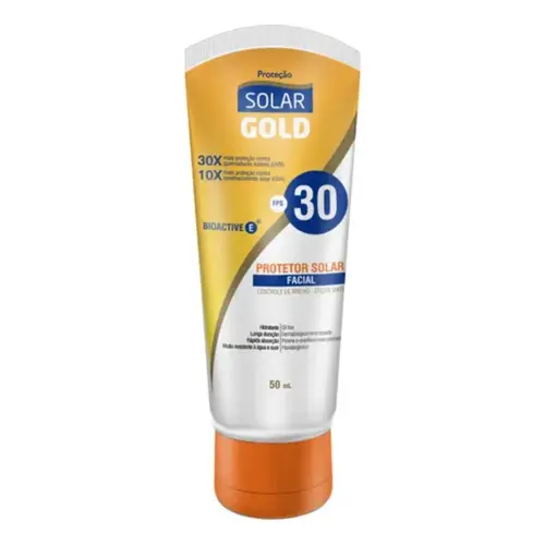 Protetor Solar Gold Facial FPS30 50ml