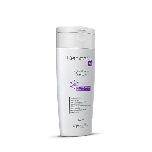 Dermovance AI Loção Hidratante Face e Corpo para Peles Secas, Irritada e Sensível 200ml