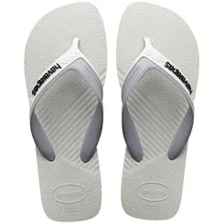 Sandália Havaianas Dual Branco/Cinza Gelo 37/38