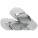 Sandália Havaianas Dual Branco/Cinza Gelo 37/38