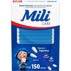Hastes Flexíveis Mili 150un