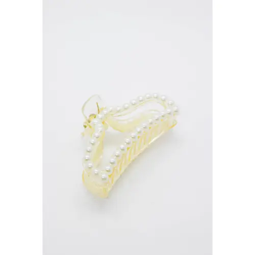 Piranha de Cabelo Pérolas Chapéu 7cm Life B