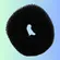 Enchimento Redondo Pequeno Para Penteado Preto 8cm Life B