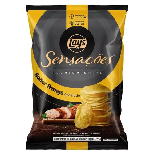 Salgadinho Sensacoes Frango 70G