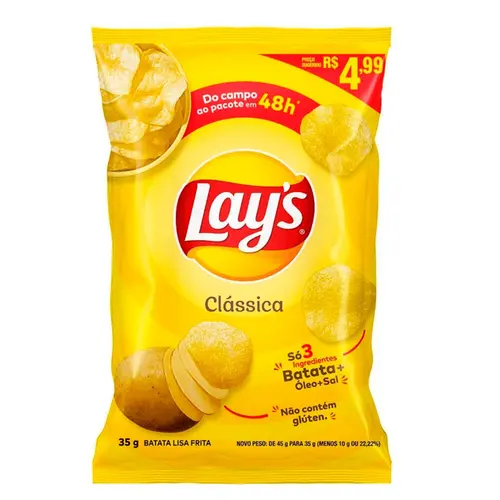Batata Lays Clássica 35g