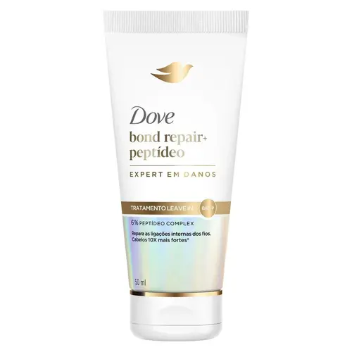 Creme Leave-in Dove Bond Repair + Peptídeos 50ml