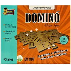Jogo De Dominó Uriarte  Pedagógico Edição De Luxo