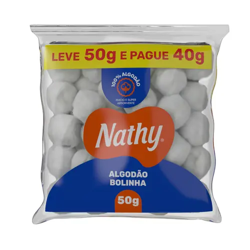 Algodão Nathy Bolinha 50g