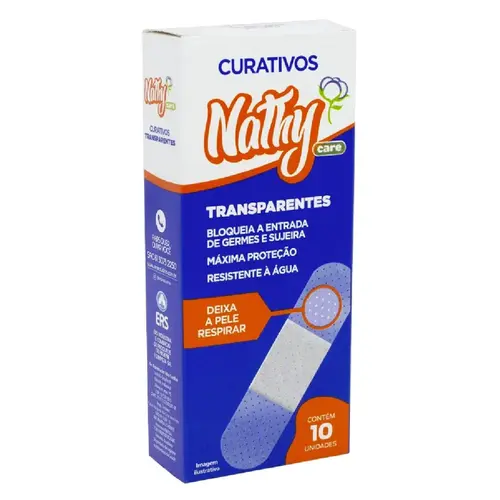 Curativo Nathy Transparente 10un