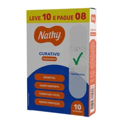 Curativo Transparente Nathy 10 unidades