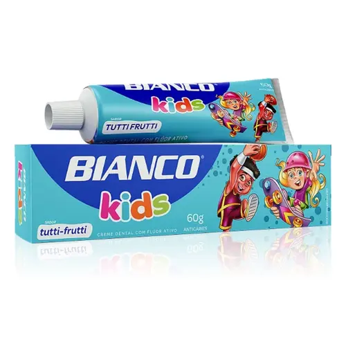 Creme Dental Bianco Kids Tutti-Frutti 60g