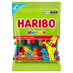 Bala de Gelatina Haribo Wummis 80g