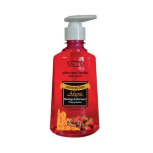 Sabonete Líquido Tacto Morango e Damasco 500ml