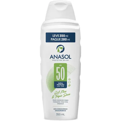 Protetor Solar Corporal Loção FPS50 Anasol 350ml