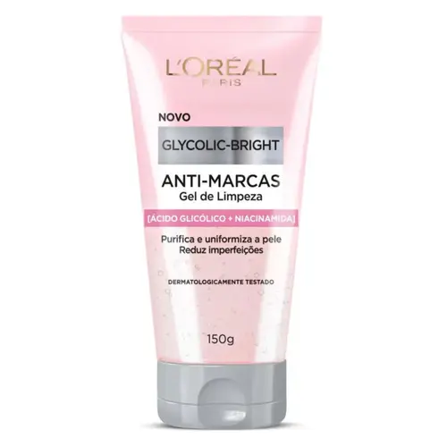 Gel Facial L Oréal Paris Glycolic Bright Ácido Glicólico 150g