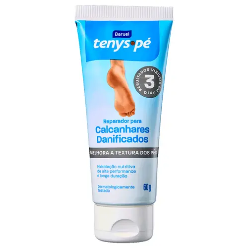 Creme Reparador Calcanhares Tenys Pé Baruel 60g