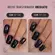 Esmalte Risqué Diamond Gel Top Coat Efeito Paetê 9,5ml