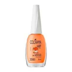 Esmalte Colorama  Cremoso Divertidamente Laranja de Nervoso 8ml