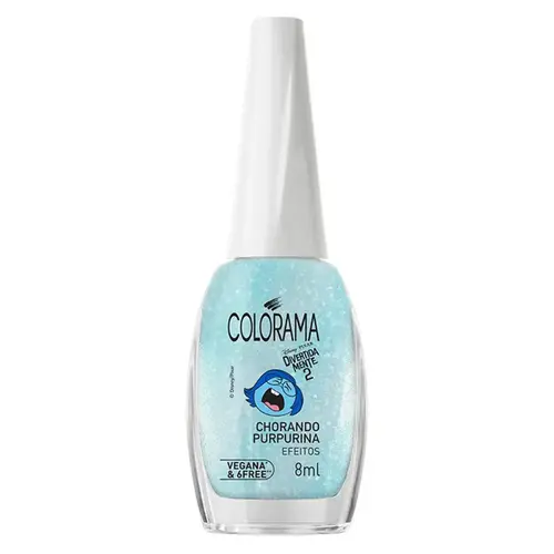 Esmalte Colorama Divertidamente 2 Chorando Purpurina 8ml