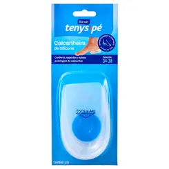 Calcanheira de Silicone Tamanho 34 a 38 Tenys Pé Baruel