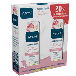 Kit Sabonete Íntimo Above Com 2 Unidades 200ml