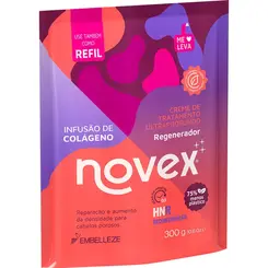 Refil de Creme de Tratamento Novex Infusão de Colágeno 300g