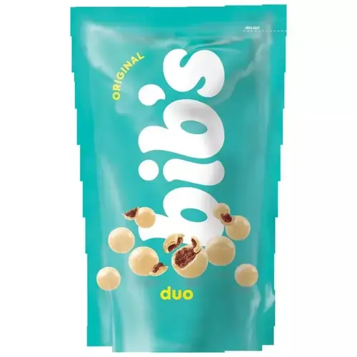 Chocolate Bibs Duo Pouch 120G