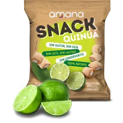 Snack Quinua Recheado De Limão 40g