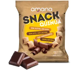 Snack Quinua Amana Recheado de Chocolate 40g