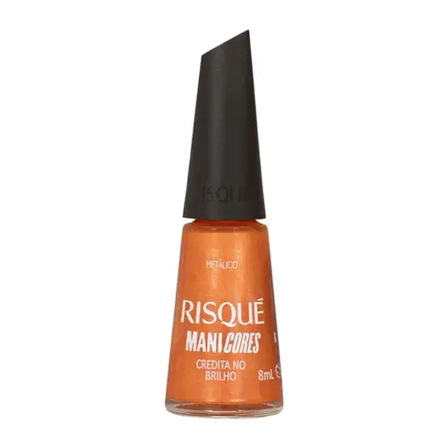 Esmalte Risqué ManiCores Credita No Brilho Metálico 8ml