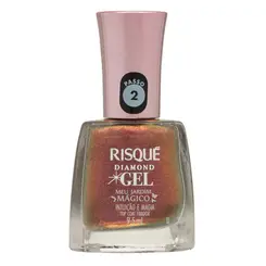 Esmalte Cremoso Risqué Diamond Gel Meu Jardim Mágico Intuição e Magia 9,5ml