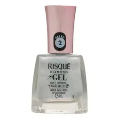 Esmalte Cremoso Risqué Diamond Gel Meu Jardim Mágico Dança das Fadas 9,5ml