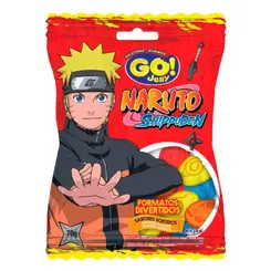 Balas de Gelatina Go! Jelly Naruto Shippuden Sortidas 70g