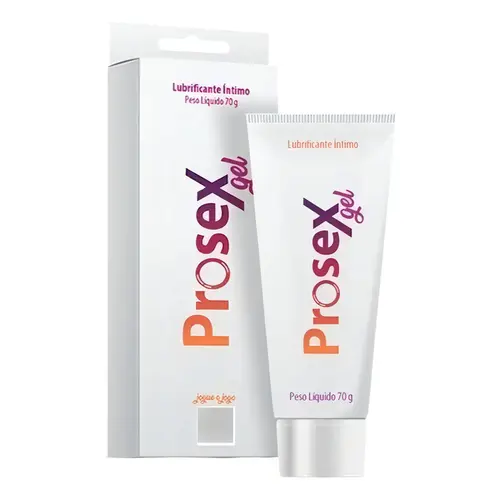 Gel Lubrificante Íntimo Prosex Base Água Neutro 70g