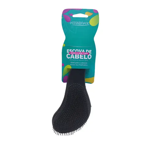 Escova De Cabelo Kera Brasil Magica Sem Cabo 1 Unidade