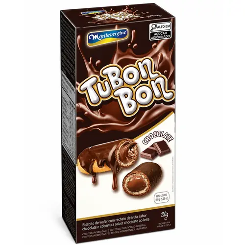 Tubon-Bom Bits Montevergine Recheio Chocolate 30g