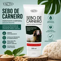 Hidratante Corporal Tacto Sebo De Carneiro 200ml