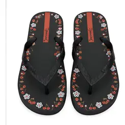 Chinelo Ipanema Day Cor Preto/Rosa 1 Unidade